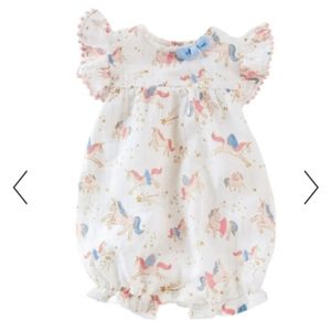 Mud Pie Unicorn 🦄 Bubble Romper